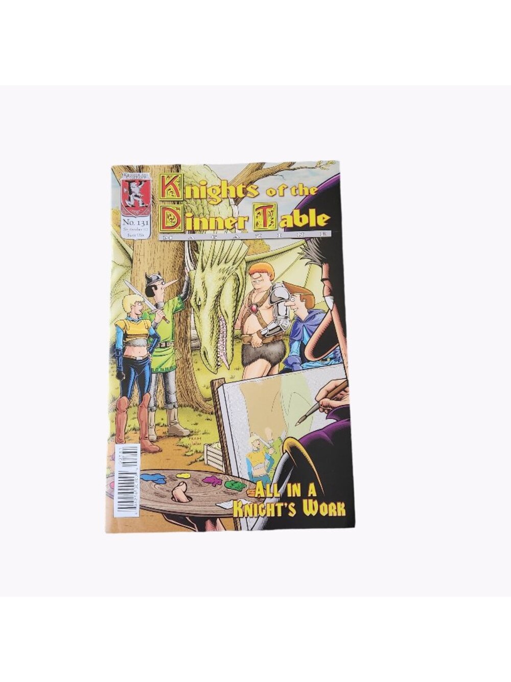 Knights Of The Dinner Table #131 Magazine Comic Book Collector Bagged Boarded